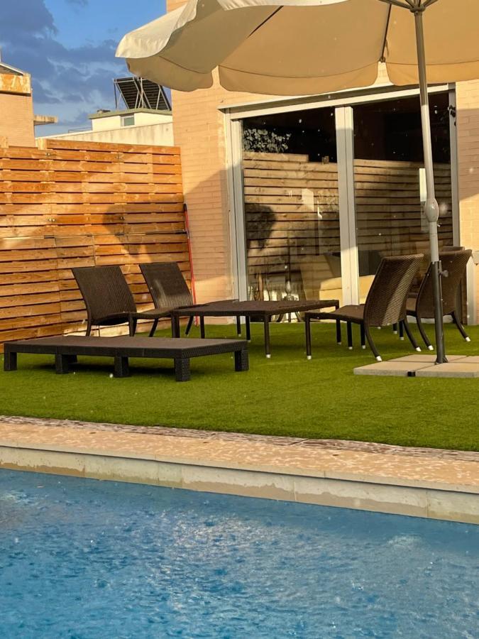 Valdevebas Chalet Con Piscina 马德里 外观 照片