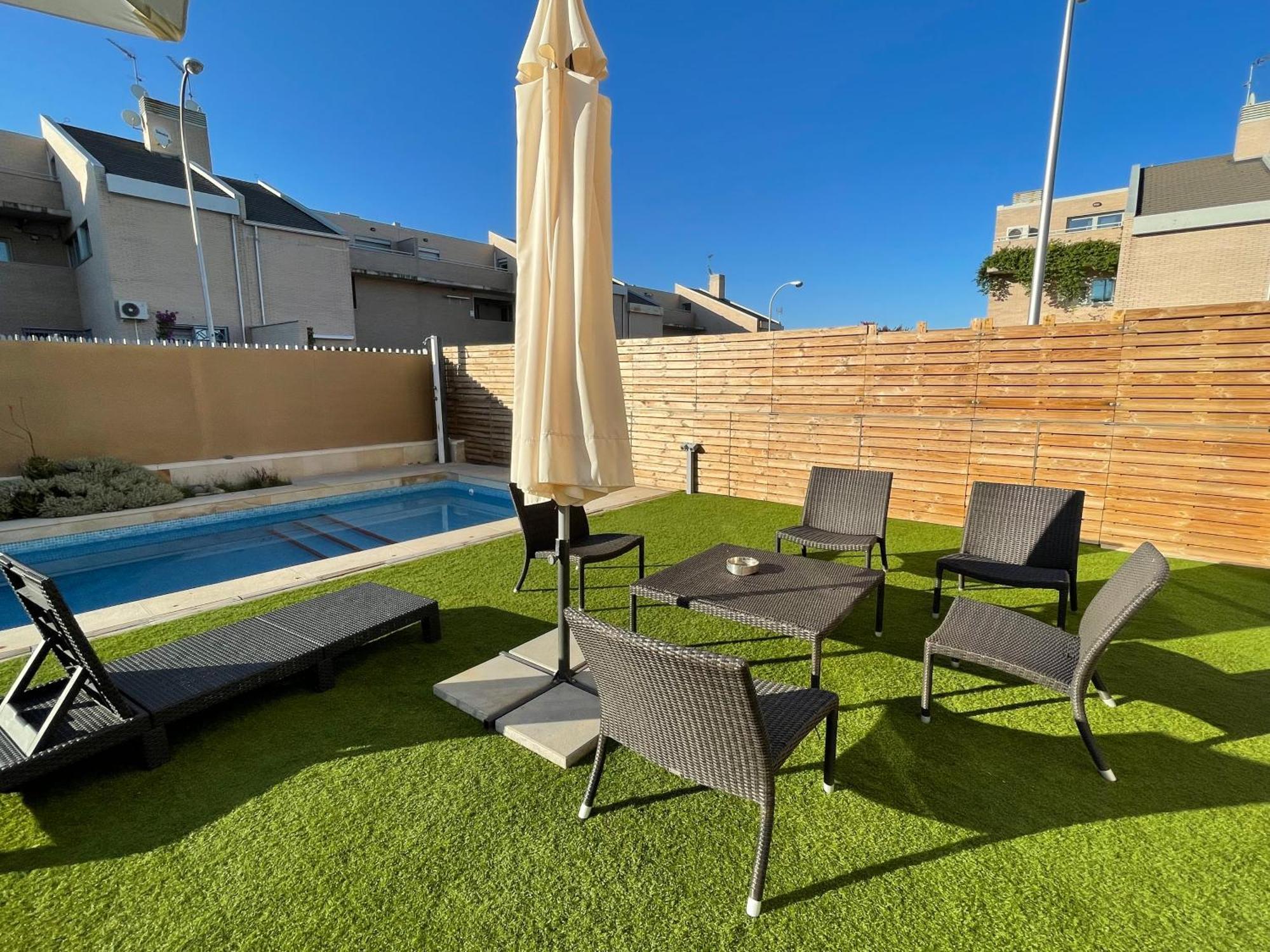 Valdevebas Chalet Con Piscina 马德里 外观 照片