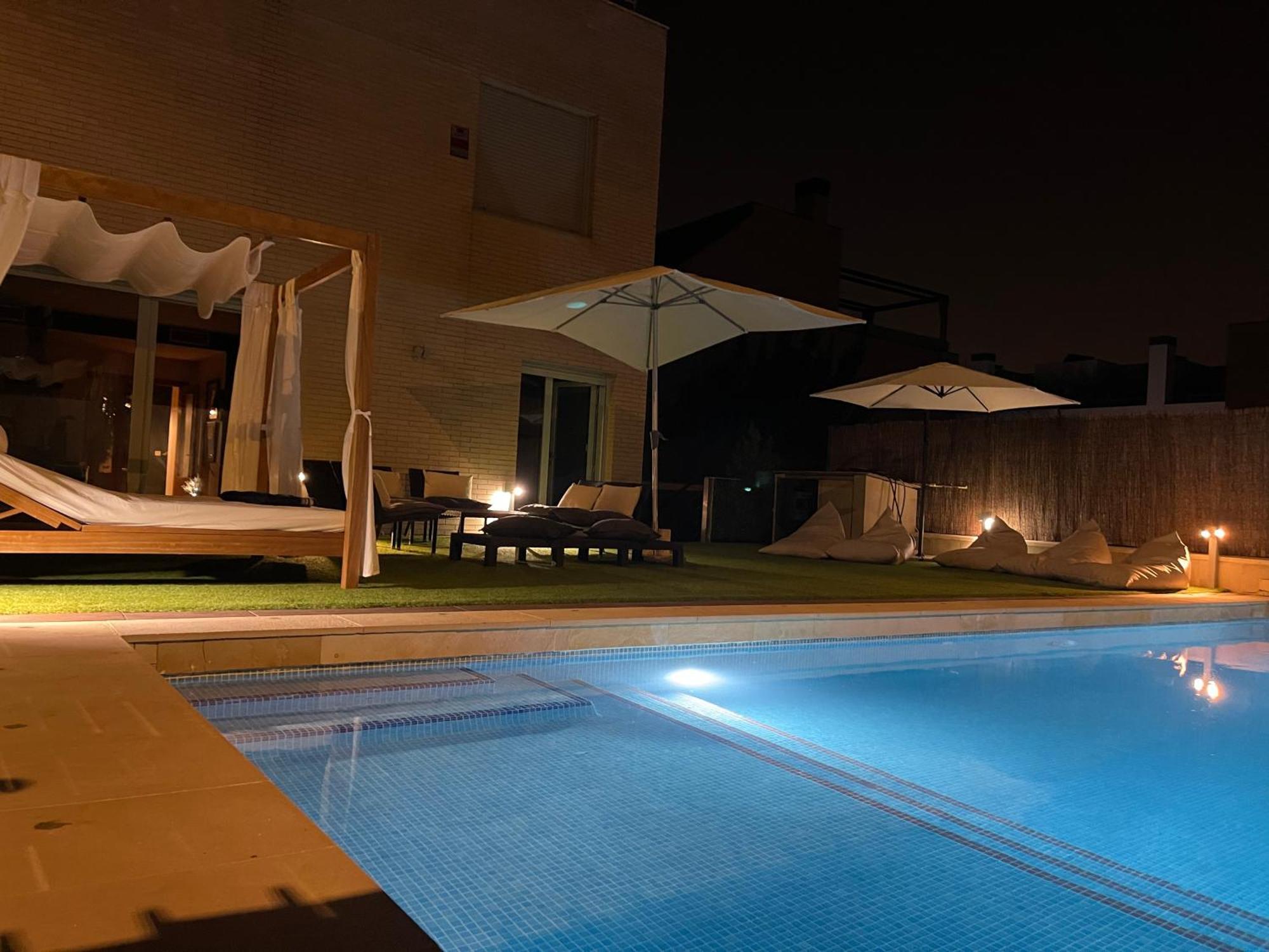 Valdevebas Chalet Con Piscina 马德里 外观 照片