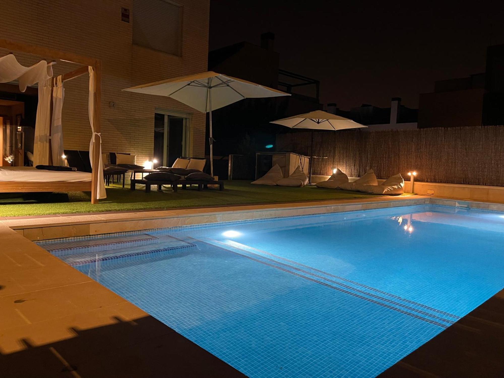 Valdevebas Chalet Con Piscina 马德里 外观 照片